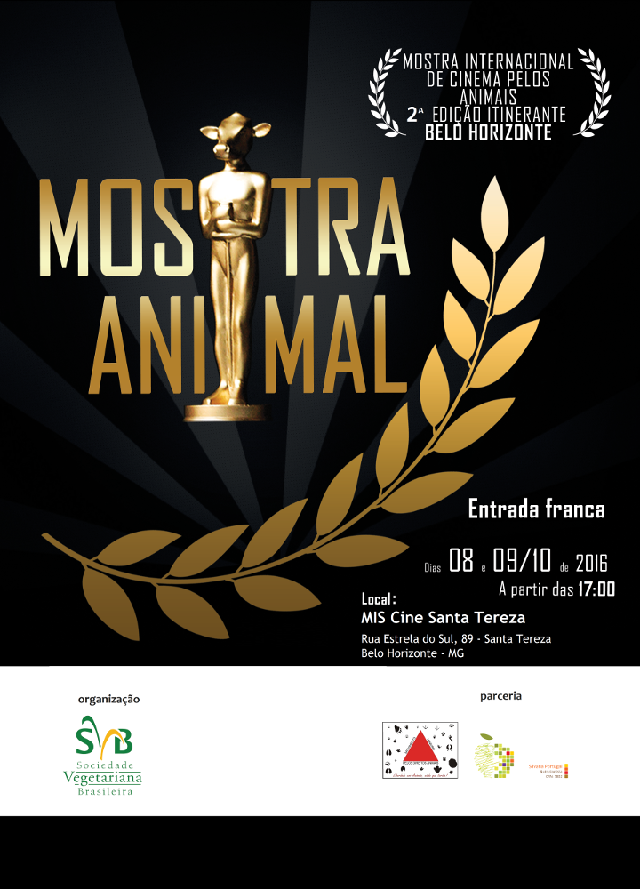 II Mostra Internacional de Cinema pelos Animais Itinerante em Belo Horizonte